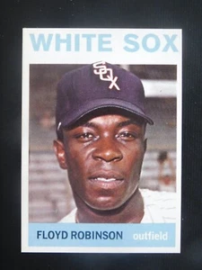 1964 Topps Baseball Card #195 Floyd Robinson (NM) - Picture 1 of 2