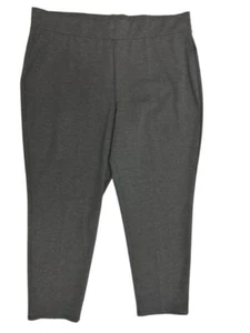Ruby Rd. Woman 3X Pants Attractive Rich Gray Stretch Waist Dress Business Casual - Picture 1 of 3