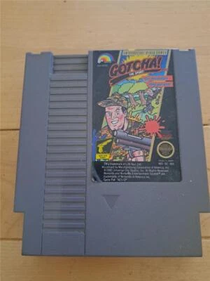 VTG 1985 NINTENDO VIDEO GAME GOTCHA THE SPORT GAME UNTESTED LIGHT GUN SERIES - Image 1 of 2