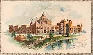 COLUMBUS BUGGY COMPANY VICTORIAN TRADE CARD WORLD'S COLUMBIAN EXPO 1893 - Picture 1 of 2
