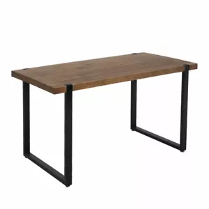 Dining Table Industrial Wooden Levede - Picture 1 of 8