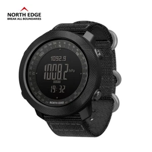 North Edge Compass Pedometer Men's Wristwatches Outdoor Military Sport Watches - Picture 1 of 21
