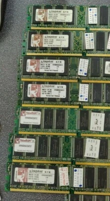 24x Kingston KVR400X64C3A/512 512MB DDR400 PC3200 SDRAM Desktop Memory - Image 1 of 4