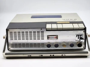 Magnétophone à bande portable stéréo Uher 4000 Report vintage avec étui - non testé - Photo 1/15