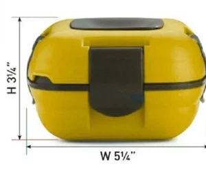Lunch Box ~ Pinnacle Insulated Leak Proof Yellow 3x5” - Picture 1 of 10