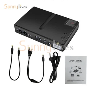 1036P 5V9V12V Backup DC UPS Uninterruptible Power Supply for WiFi Router Phone - Picture 1 of 22