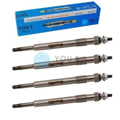 4 Piezas YOU.S Original Bujía Para OPEL VECTRA B Caravan CC 2.0 DI 16V - Imagen 1 de 2