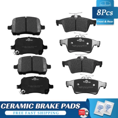 Pastilla de freno delantera y trasera de cerámica para Saturn SKY Pontiac Solstice Foto 1 de 4