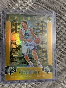 2015-16 Panini Excalibur Crusade Camo #42 Klay Thompson Refractor !!!!!!!!!!!!!!