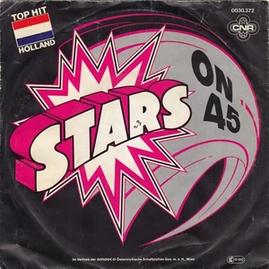 STARS ON 45 TOP HIT HOLLAND 1981. RECORD AUSTRIA 7" PS - Picture 1 of 4