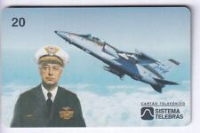 ARMEE ARMY TELECARTE / PHONECARD .. BRESIL 20R TLB AVION JET CHASSEUR MAGNETIQUE