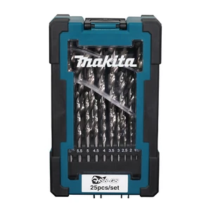 Makita HSS-GS Bohrer-Set 25-tlg. D-78368 Ø 1-13 mm • HSS-GS • 25-teilig • - Bild 1 von 2