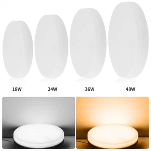 Lámpara de techo LED Lámpara de techo Baño Lámpara de baño Cocina Pasillo Lámpara redonda NUEVO - Imagen 1 de 14