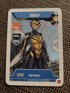 Wasp Sparkle Foil 2022 Marvel Mission Arena 176/192 - Picture 1 of 1