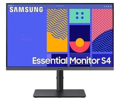 SAMSUNG 24" S24C432GAN Series Business Essential Computer Monitor, IPS Panel NEW - Image 1 of 4