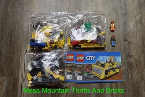 LEGO® City 60074 Bulldozer 100% Complete With Instructions Construction Dozer - Picture 1 of 8