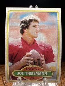 1980 Topps Football #475 Joe Theismann Redskins - Bild 1 von 2