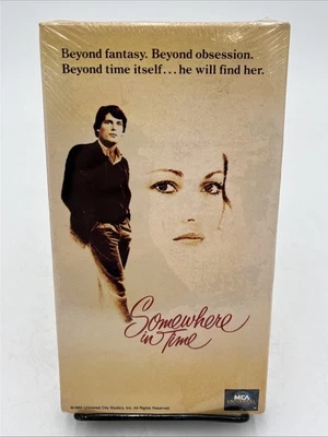 Somewhere In Time VHS Tape MCA Universal Home Video 1991 New And Factory Sealed  - Image 1 of 3