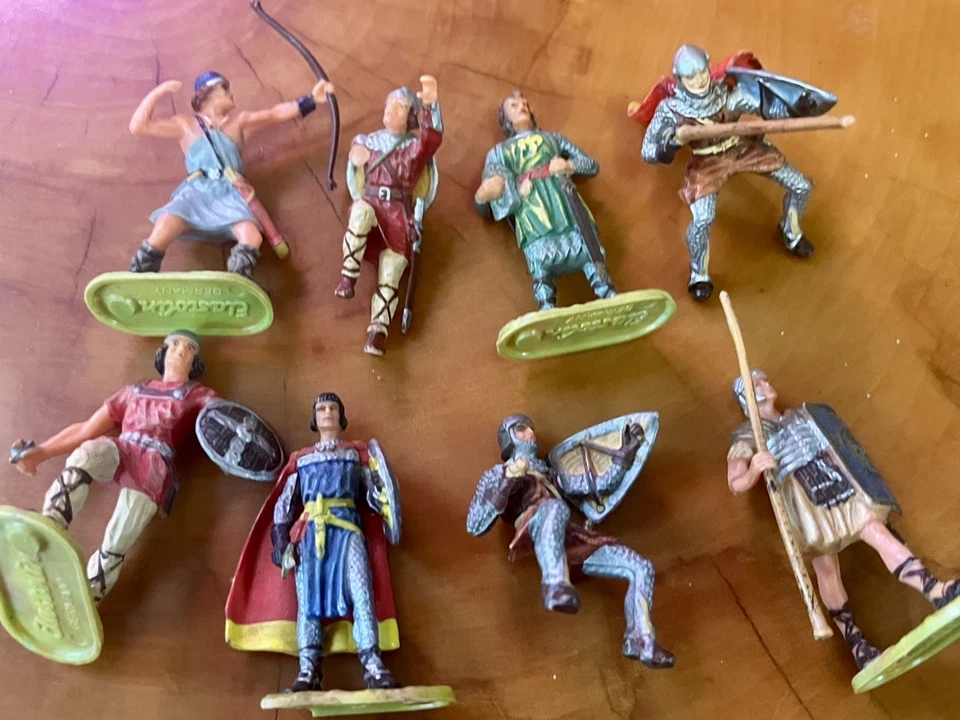 Эластолин 70 мм римляне, солдаты лот из 6 как есть - Изображение 1 из 4