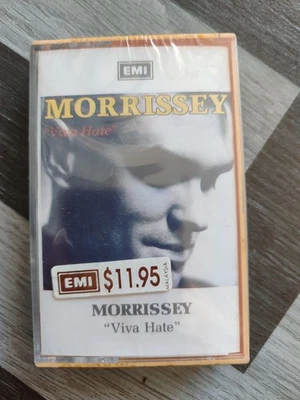 MORRISSEY-Viva Hate EMI Malaysia 88 Paper Label SEALED cassette tape not cd RARE - Image 1 of 4