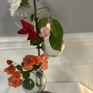 vintage bubble glass vase - Picture 1 of 23