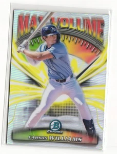 2025 Bowman Chrome Max Volume Carson Williams MV-5 - Bild 1 von 2