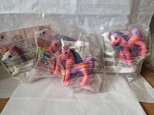 McDonalds Happy Meal Toys My Little Pony Figures 1999 4 Figures - Picture 1 of 1