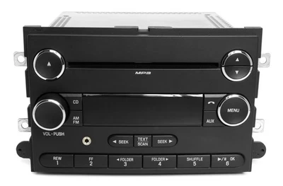 2008-09 Ford Mercury AM FM Radio MP3 CD Player Auxiliary Upgrade 8L2T-18C869-AE - Image 1 of 4