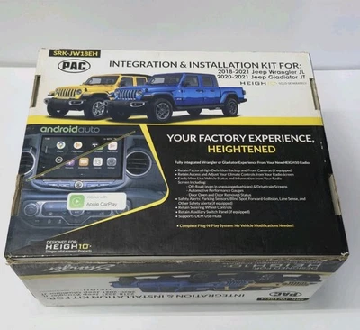 PAC Stinger SRK-JW18EH HEIGH10 Install Kit Wrangler JL JT 2018+ INCOMPLETE READ! - Image 1 of 4
