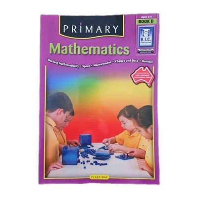 Primary Mathematics Workbook - Book D - Age 8-9 - Free Delivery - Image 1 of 4