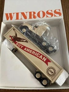 Winross UAW Buy American 1992 Tractor Trailer Hauler Die Cast - Picture 1 of 3
