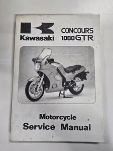 1986-1997 KAWASAKI CONCOURS 100GTR MOTORCYCLE SERVICE MANUAL 99924-1065-14 - Picture 1 of 4