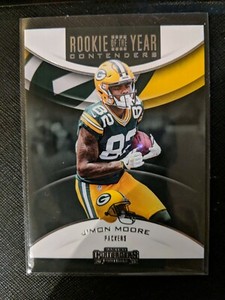 2018 PANINI ROY CONTENDERS PACKERS J'MON MOORE RC MISSOURI TIGERS #RYA-JMM