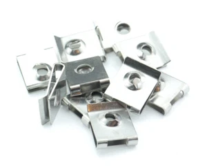 Aprilia Sr 50 dadi in lamiera rivestimento clip inox acciaio inox V2A clip A2 - Foto 1 di 3