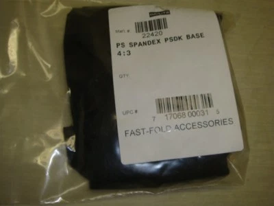 DA-LITE 22420 PS SPANDEX PSDK BASE 4:3 SPANDEX FAST-FOLD SCREEN LEG COVER - Image 1 of 4
