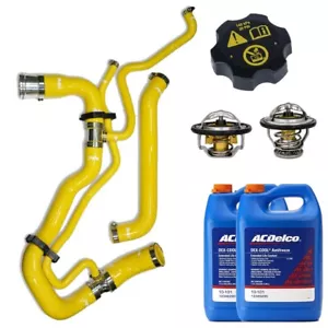 Manguera/termostato/refrigerante ACDelco amarillo EPI y tapa para 11-16 6,6 L Duramax - Imagen 1 de 5