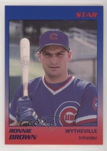 1989 Star Wytheville Cubs Ronald Brown #3