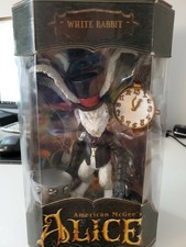 American McGee's Alice WHITE RABBIT Figure EA Games New In Box 