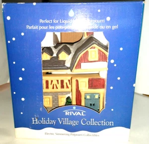 Rival Holiday Village Electric Simmering Potpourri Collectibles NOS Nice! - Picture 1 of 6