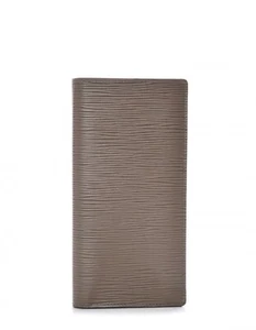 RARE Louis Vuitton LV Brazza Epi Leather Tan Wallet Long Vertical Bifold + Box - Picture 1 of 24