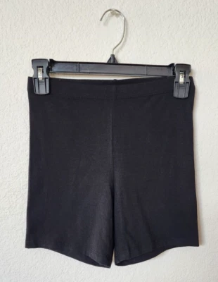 Shorts de ioga Urban Outfitters novo tamanho pequeno XS preto motociclista básico moderno - Imagem 1 de 2