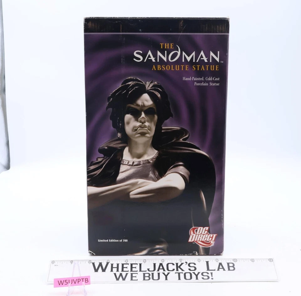 Estatua Absoluta The Sandman 11" porcelana fundida en frío DC Direct Vertigo 369/700 Foto 1 de 4