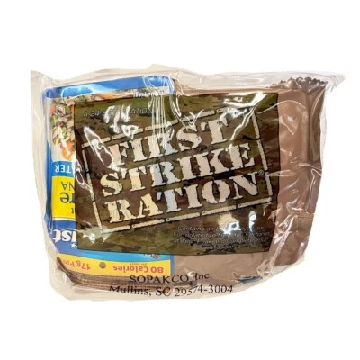 SOPAKCO First Strike Ration (24 hour MRE) FSR - Insp 2027 - Case or Individual Menu