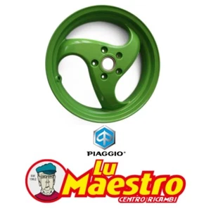 5638990099 Cerchio Posteriore Verde Originale Nuovo Piaggio NRG EXTREME MC2 - Foto 1 di 2