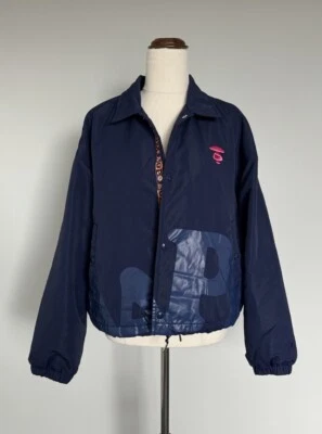 Chaqueta AAPE By *A BATHING APE Azul Marino Bordado-Logo Foto 1 de 4