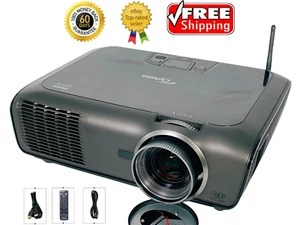 Optoma TW766W DLP Projector 4000 Lumens Home Theater Full HD HDMI w/Remote - Picture 1 of 11