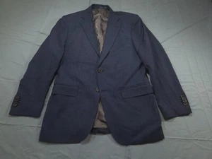 SuitSupply Blazer Mens 38R Blue Sport Coat Jacket Reda Wool Italy Pure Super 100 - Picture 1 of 13