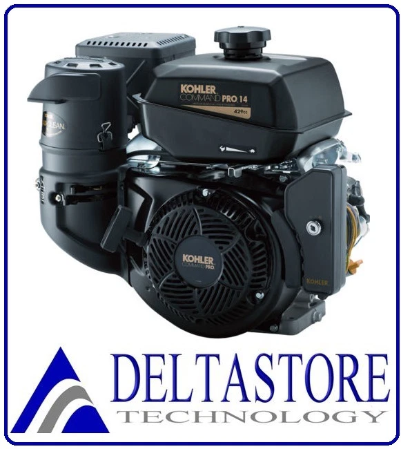 MOTORE 4T BENZINA 14 HP E-START KOHLER CH440-3240 ALBERO CONICO 23mm LOMBARDINI