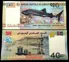 Djibouti 40 Francs 2017 Banknote World Paper Money UNC Currency Bill Note