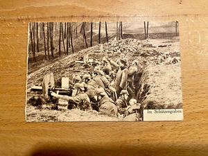 Feldpostkarte - Im Schützengraben - 1915 - Picture 1 of 2